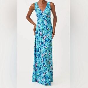 NWT Lilly Pulitzer Sloane Maxi dress Turtle Villa S